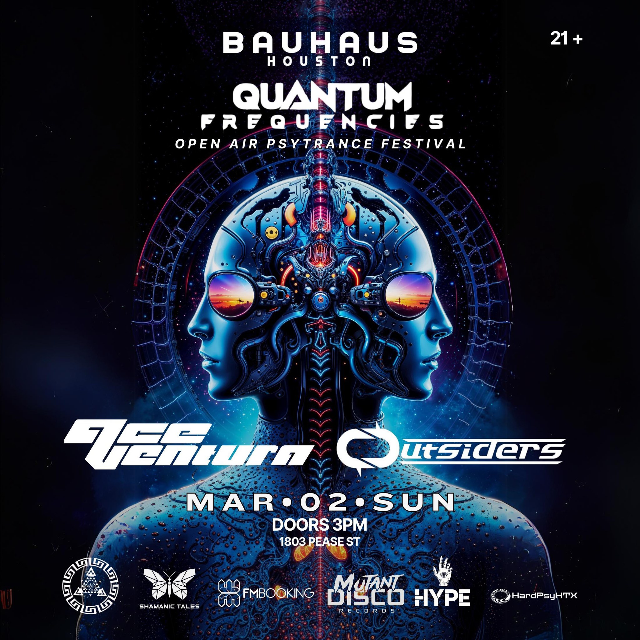 Quantum Frequencies Festival - Ace Ventura & Outsiders