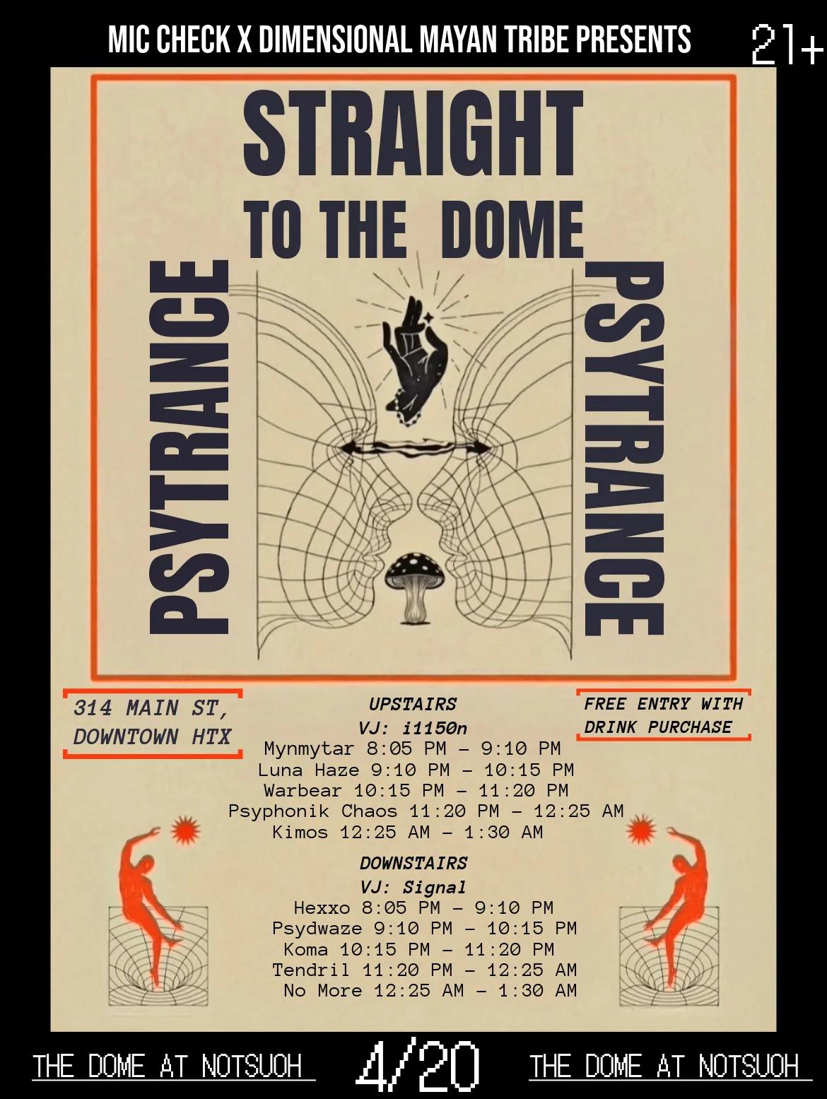 Straight to the Dome